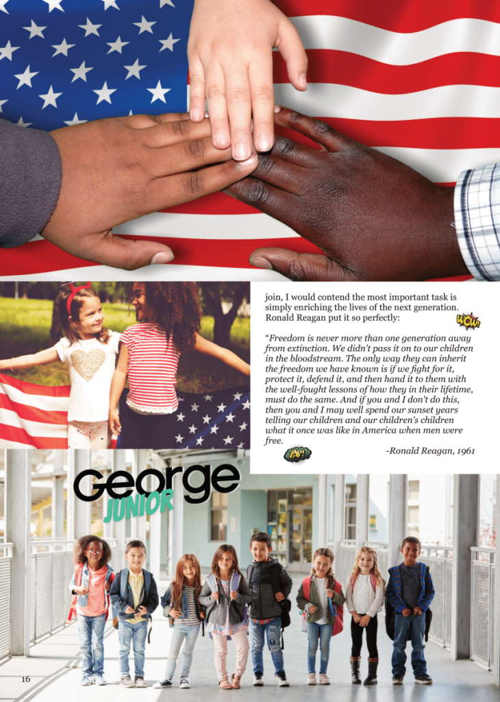 Exciting New Magazine Announcement: George Junior!  at george magazine