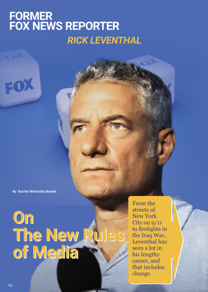 Former Fox News Reporter Rick Leventhal on The New Rules of Media  at george magazine