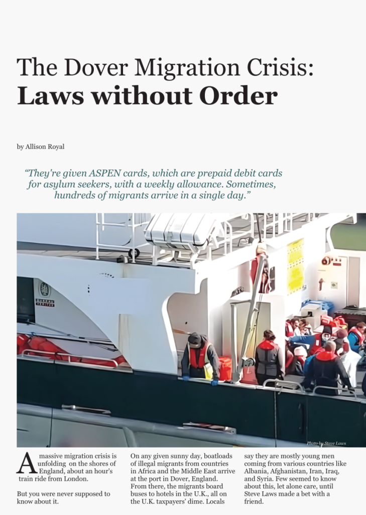 The Dover Migration Crisis: Laws without Order  at george magazine